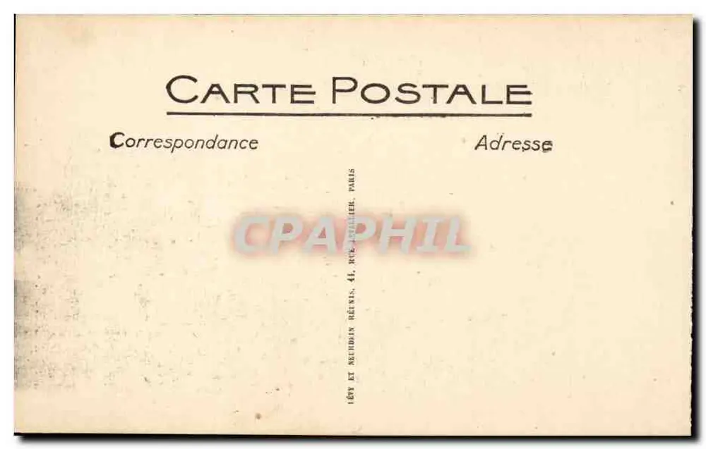 Avignon - Palácio dos Papas (detalhe) — LL. n° 190 - Verso