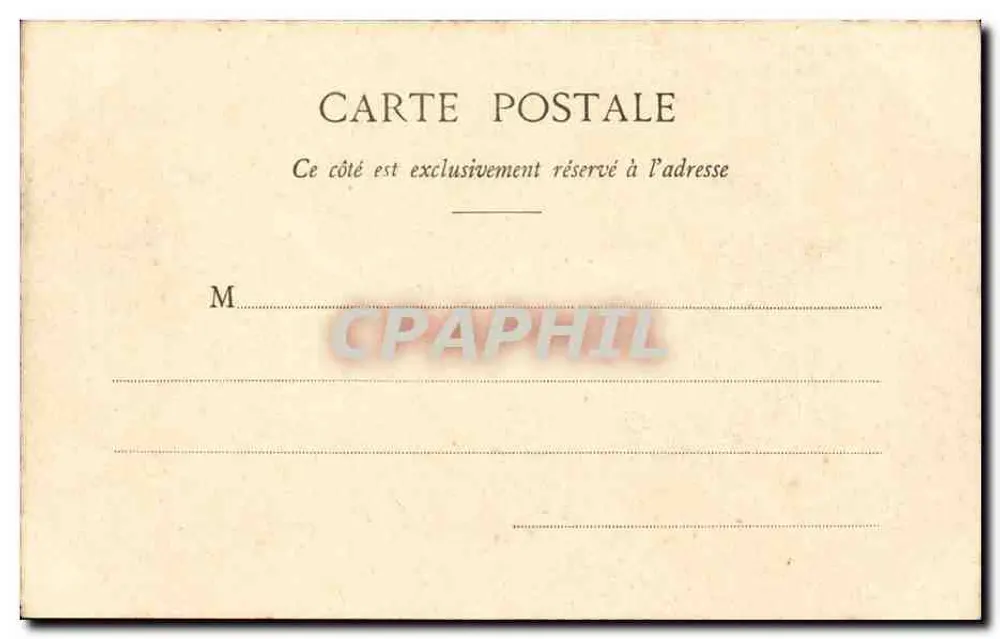 Paris - A Place Vendôme - Editor não identificado, n° de série 11 - Verso