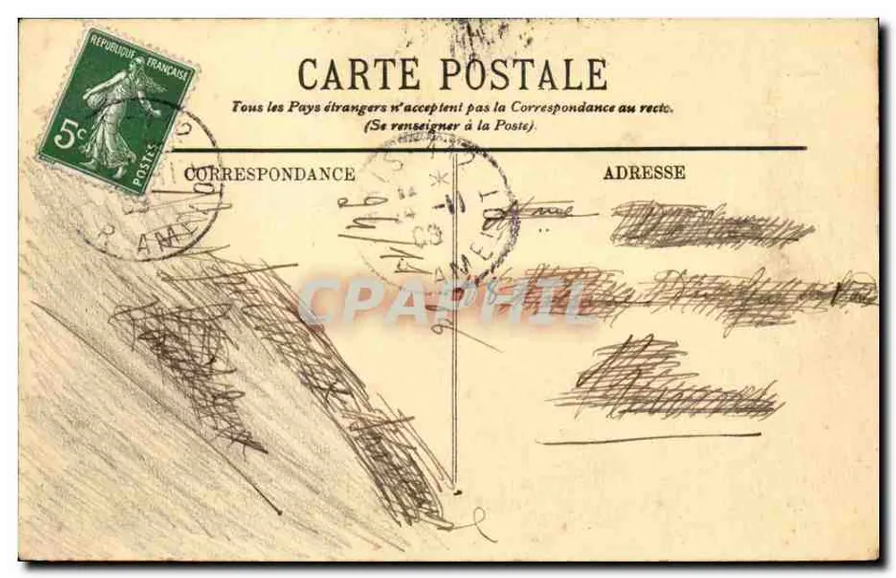 Paris — Panorama dos Oito Pontes — LL. n°123 - Verso