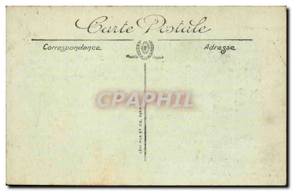 Paris — O Hôtel de Ville — LL. — n° 817 - Verso