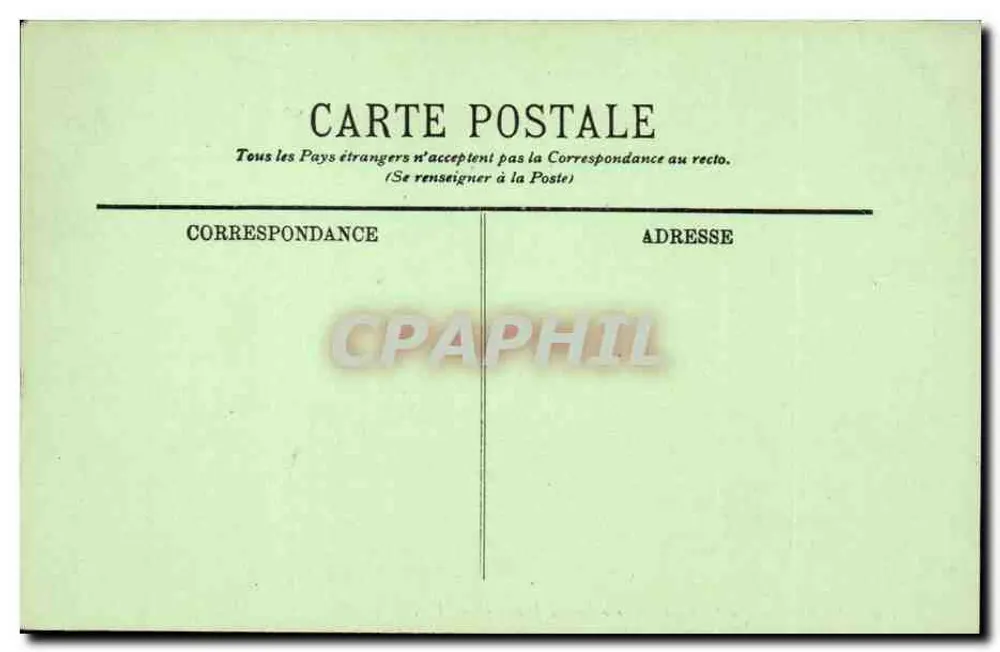 Paris — La Sorbonne — Le Grand Escalier — LL. — n° 589 - Verso