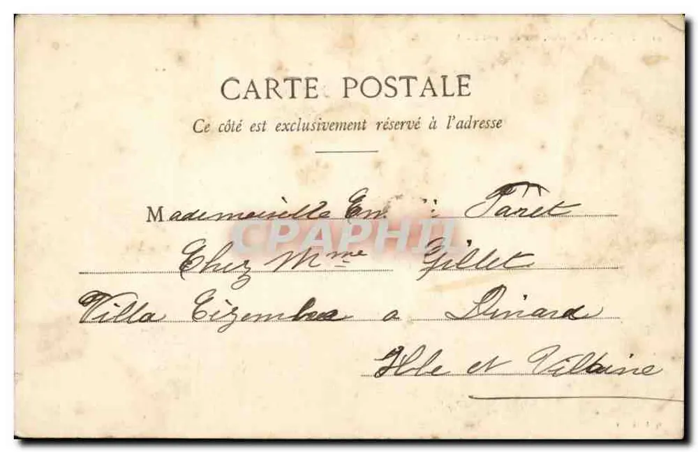 Paris - Die Seine, Ansicht vom Pont Sully — unbekannter Verlag, Seriennummer 41 - Rückseite