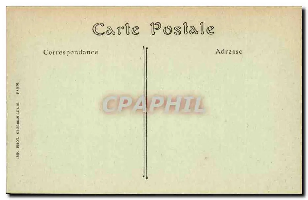 Paris — Le Pont et la Place Saint-Michel — ND. Phot. n°380 - Verso