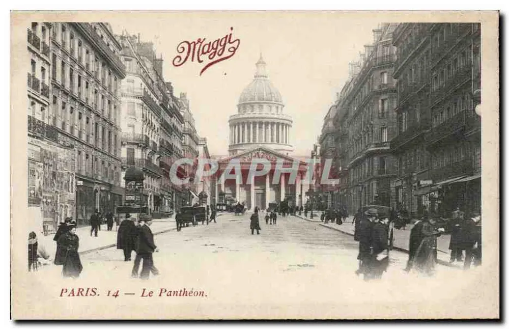 PARIS. 14 — O Panteão — Maggi - Frente