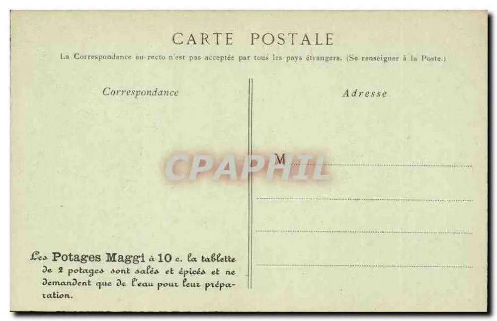 PARIS. 14 — O Panteão — Maggi - Verso
