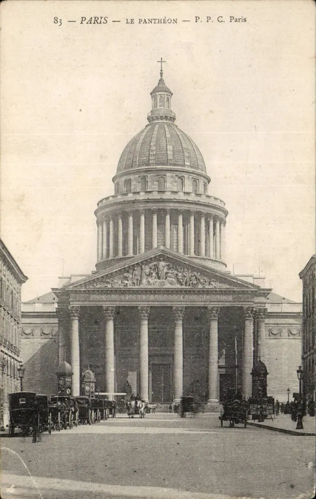 Paris — O Panteão — P.P.C. Paris - Frente