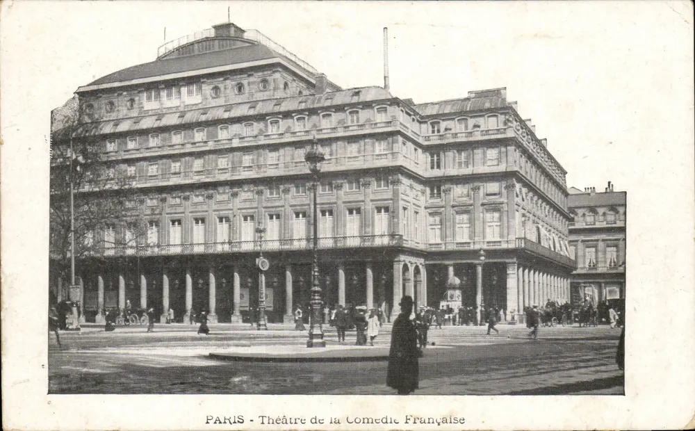 Paris - Théâtre de la Comédie Française — Außenansicht — Verlag nicht identifiziert - Vorderseite