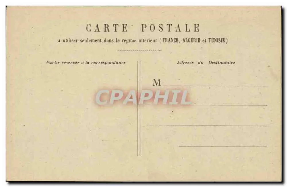 PARIS - Porta Saint-Martin — vista urbana com placas de aulas de dança — editor DUBOIS - Verso