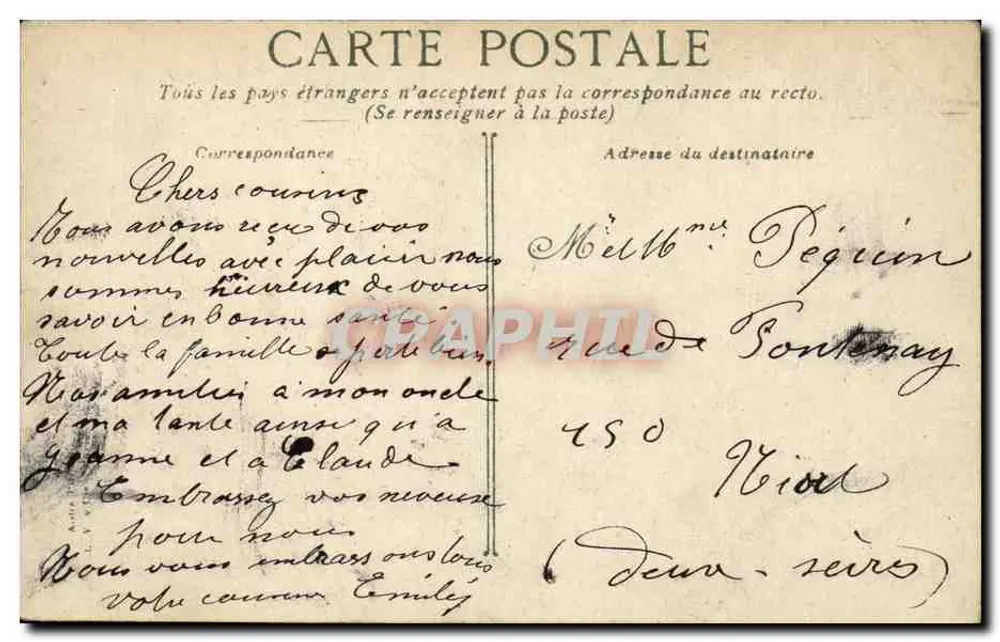 Paris - Coluna Vendôme — vista da praça com carruagens — editor não identificado, número de série não visível - Verso