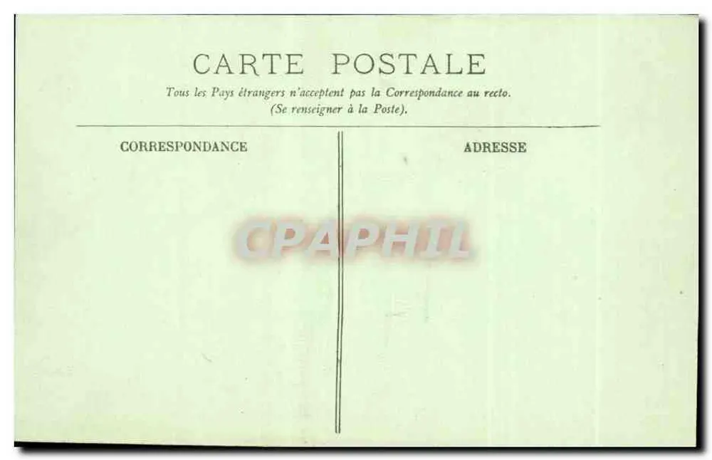 Paris — O Palácio de Justiça — LL. - Verso