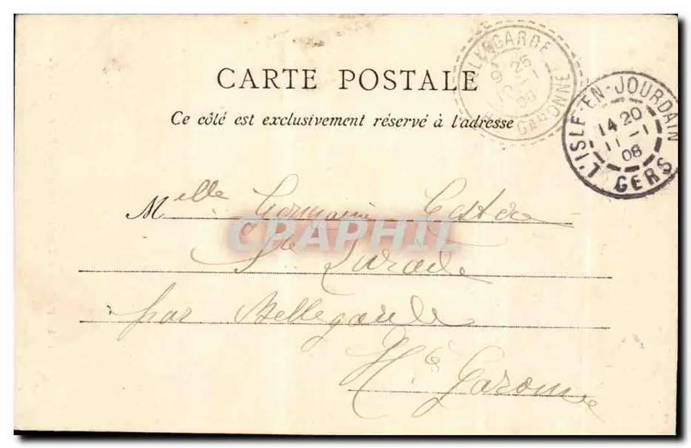 Paris - Torre de Jean-Sans-Peur — C.L.C. — editor C.L.C. - Verso
