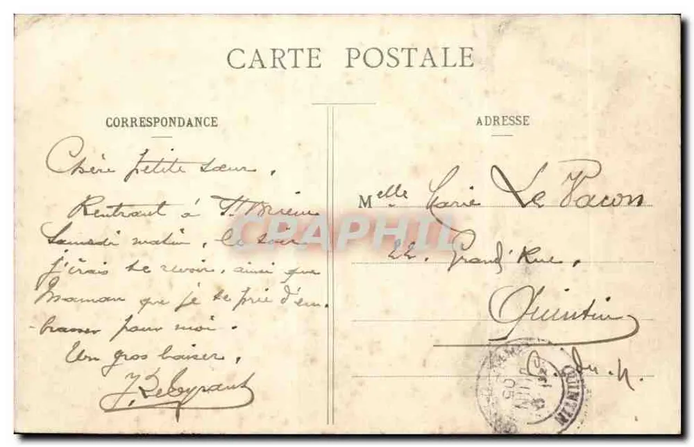 Paris - Place de l'Opéra — Opéra Garnier — editor não identificado, n° 29 - Verso