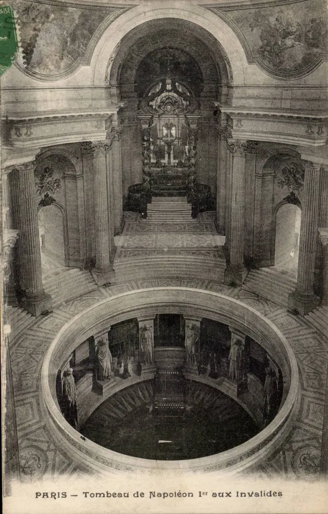 Paris — Grabmal von Napoleon I. in den Invaliden — Verlag NAPPE, ÉD. VERNEUILLES - Vorderseite