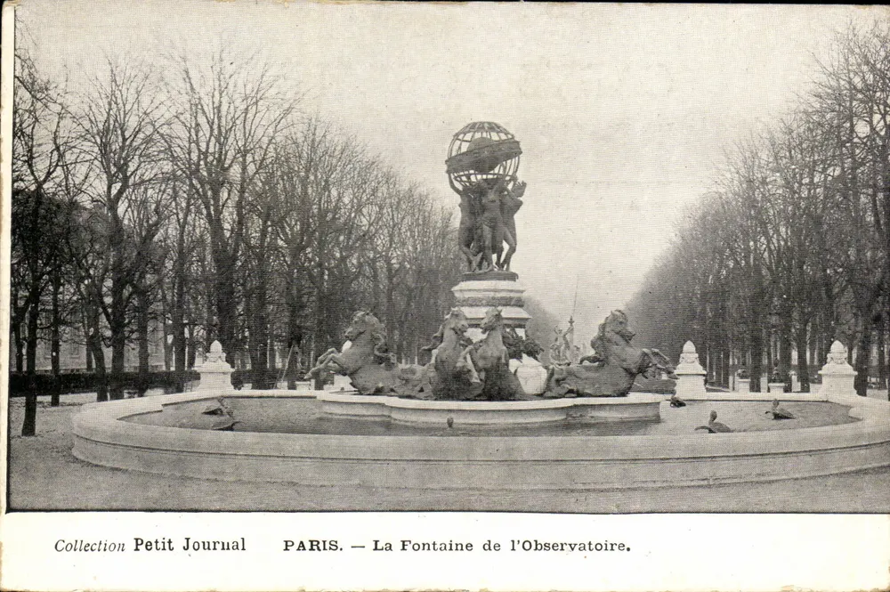Paris — A Fonte do Observatório — Coleção Petit Journal - Frente