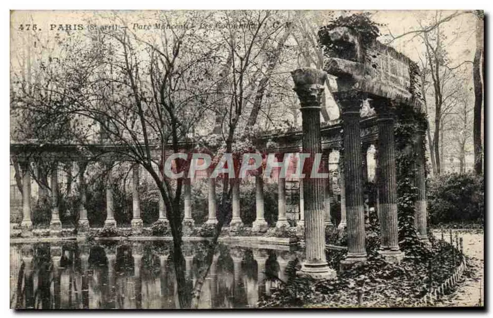 Paris (Saint-attri) — Parc Monceau, Les Colonnes — C. 478 - Frente