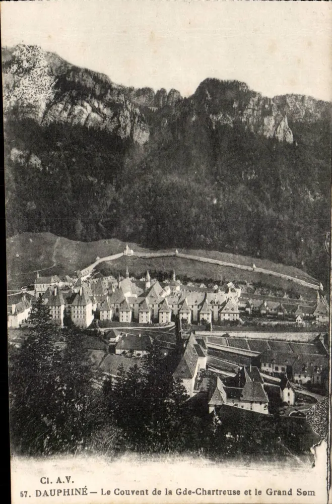 Dauphiné — Das Kloster Grande-Chartreuse und der Grand Som — CI.A.V. n°57 - Vorderseite
