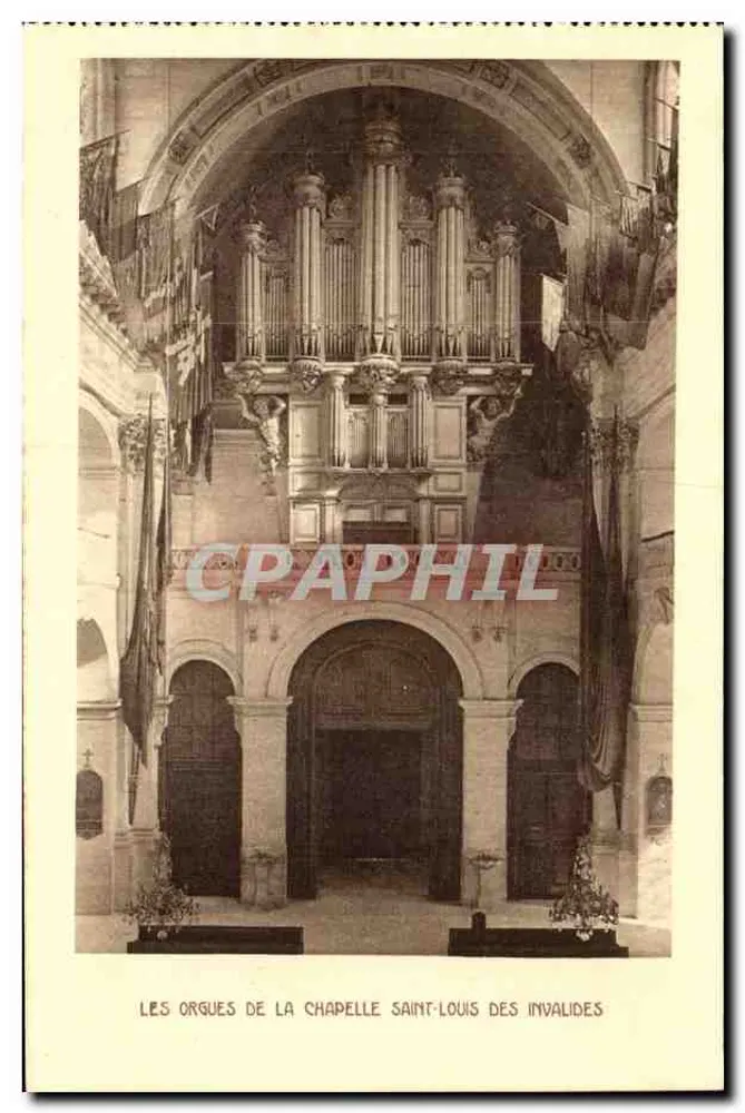 I organi della cappella di San Luigi degli Invalidi — Edizione della Società degli Amici del Museo dell'Armée - Recto