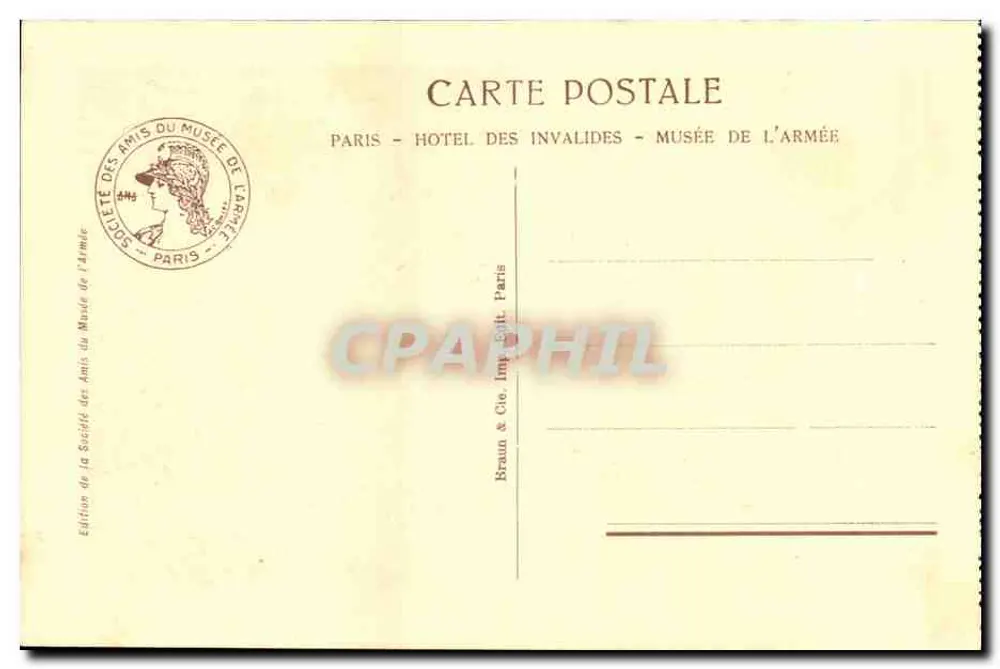 I organi della cappella di San Luigi degli Invalidi — Edizione della Società degli Amici del Museo dell'Armée - Verso