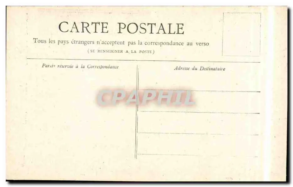 Paris — Igreja de São Agostinho — Coleção Petit Journal - Verso