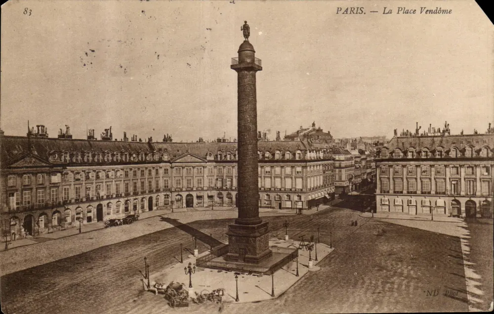 Paris — A Place Vendôme — ND Phel, n°83 - Frente