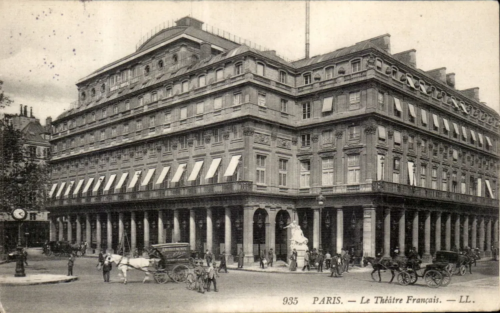 Paris — O Teatro Francês — LL. — n° 935 - Frente