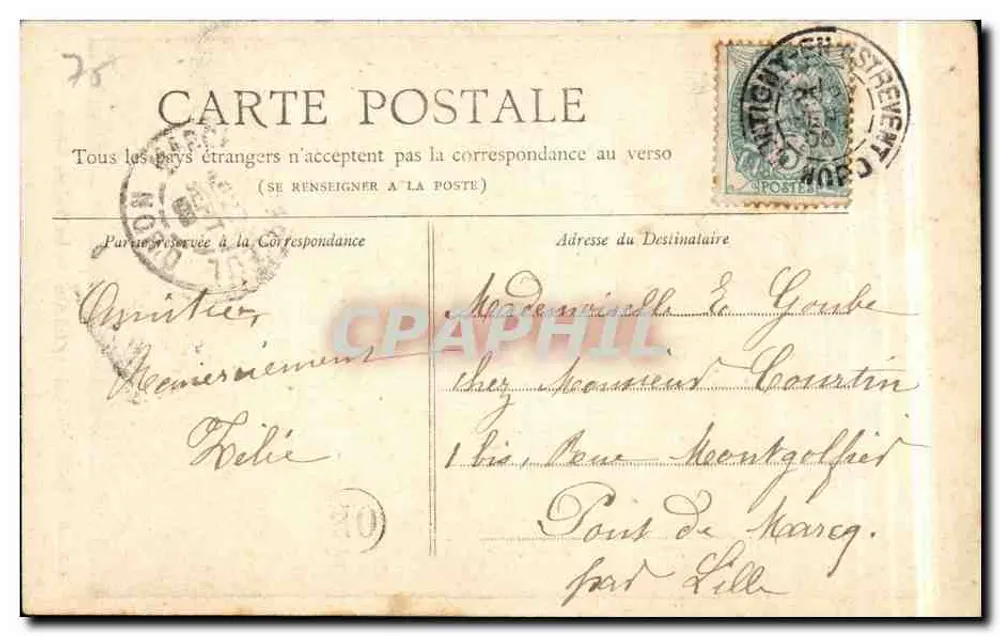 Paris — Le Val de Grâce — Sammlung Petit Journal - Rückseite