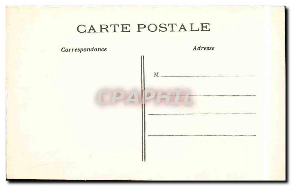 Paris — Panorama der Avenue du Bois de Boulogne — C. M. n° 896 - Rückseite