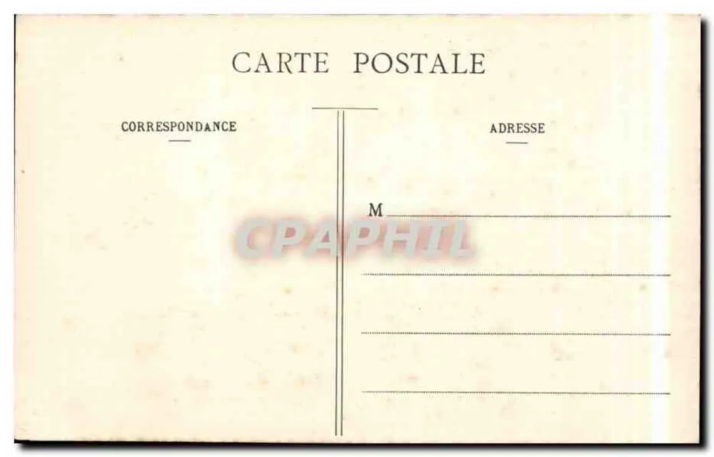 Parijs - De Leeuw van Belfort — monumentale beeld — onbekende uitgever, n° 85 - Achterkant