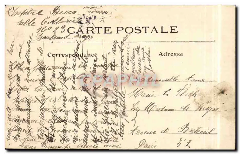 Paris - Seus Squares e Jardins — 76. Parc Montsouris — L. & Cie, Anjou, Paris - Verso