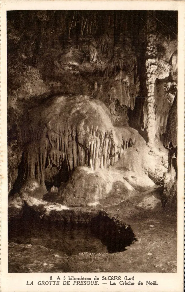 Die Höhle von Presque — St-Céré (Lot) — Phototypie Édilio Limoges - Vorderseite