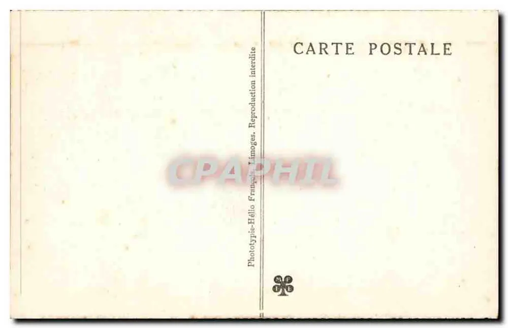 A Gruta de Presque — Les Cierges (Lot) — Phototype-Hélio Limoges - Verso