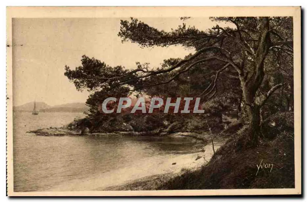 Les Iles d'Hyères - La Plage d'Argent — Porquerolles — Éditions d'Art YVON, Paris - Vorderseite