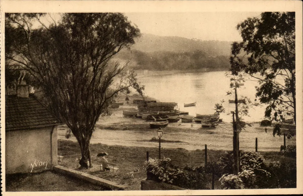 Porquerolles — Allgemeiner Blick auf die Bucht — Les Éditions d'Art YVON, Paris - Vorderseite