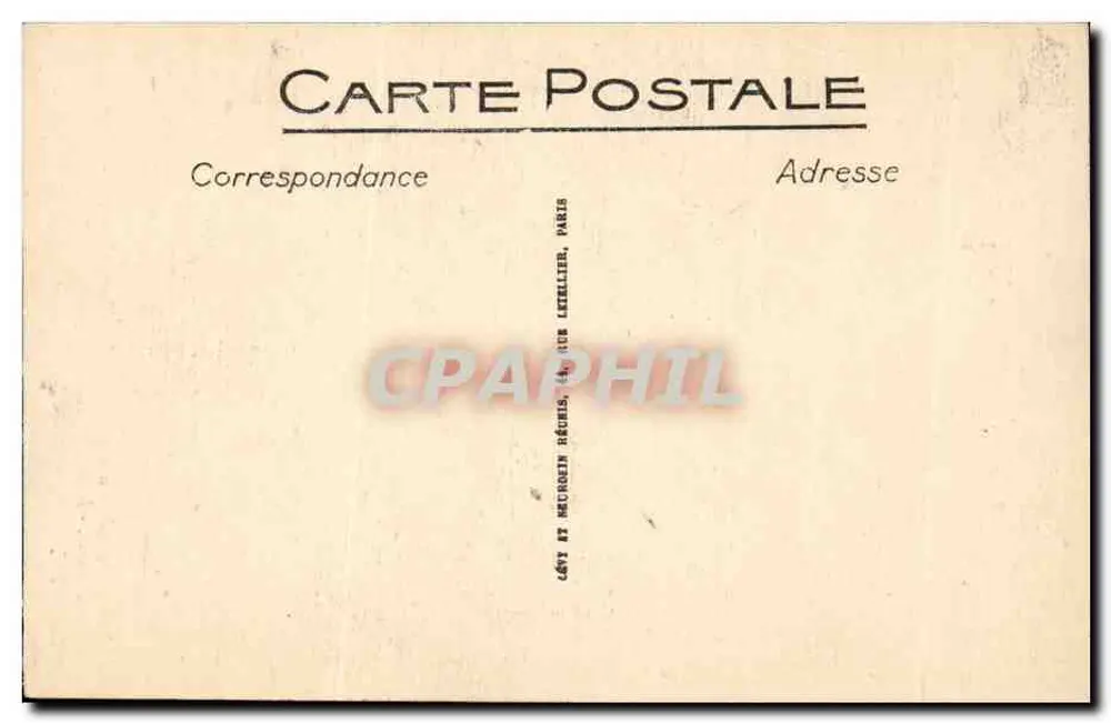 Stalle gothique — Musée de Cluny — LL n°96 - Verso
