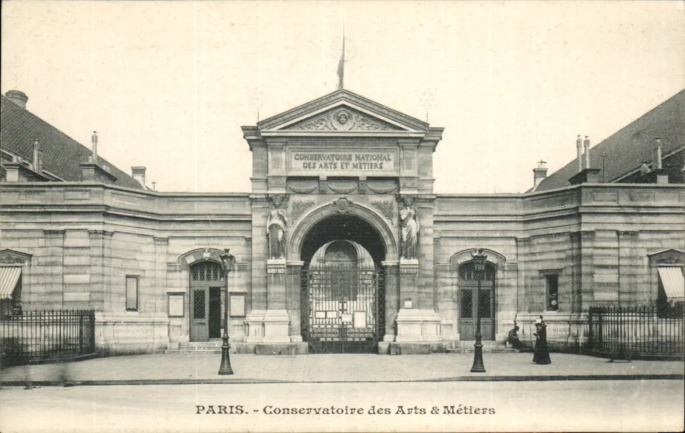 Paris - Conservatoire des Arts & Métiers — Verlag und Seriennummer nicht lesbar - Vorderseite