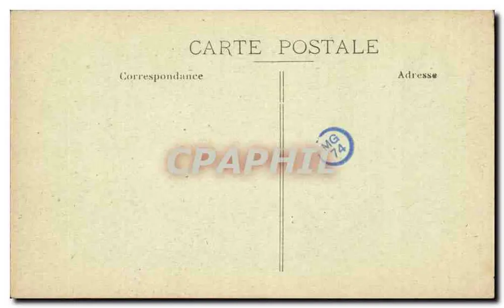 Paris - Panthéon e Rue Soufflot — J.M.T. n°7 - Verso