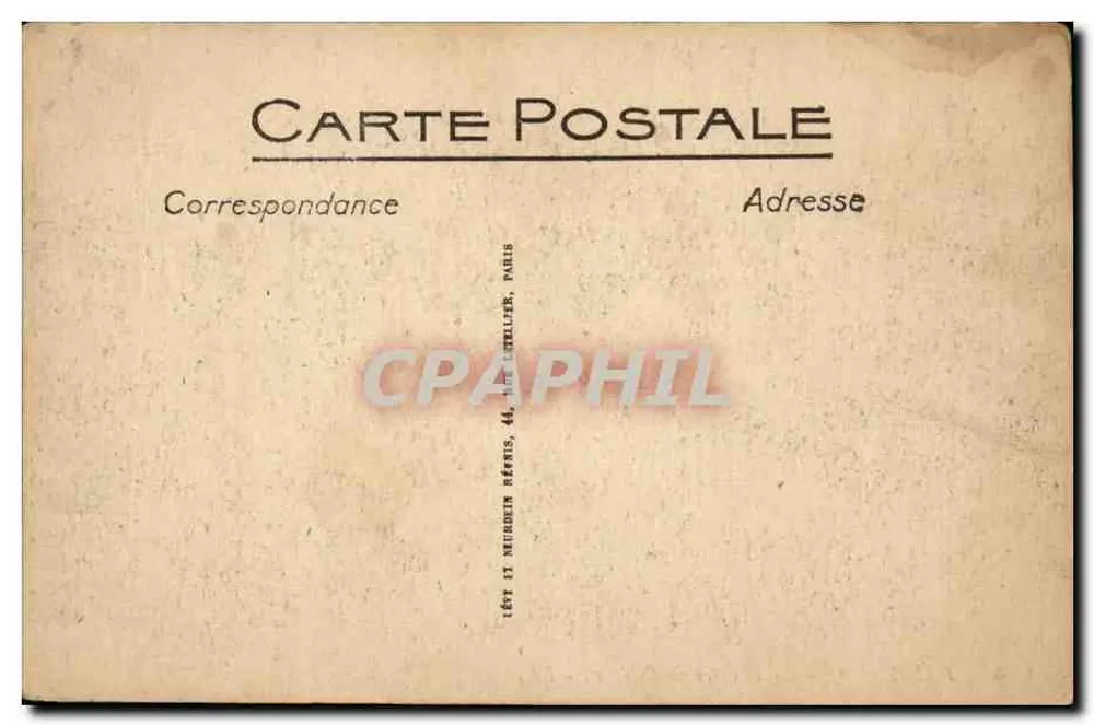 पेरिस (छठा) - ओडियोन थिएटर — एल.एल. संख्या 1304 - पीछे