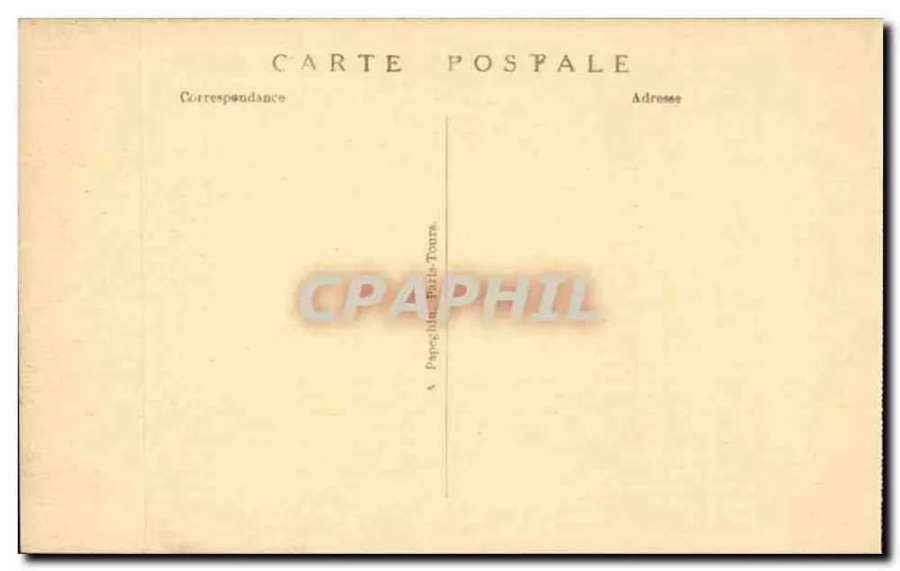 Gala-Kutsche des Grafen von Chambord (1873) — Chambord — A.P. - Rückseite