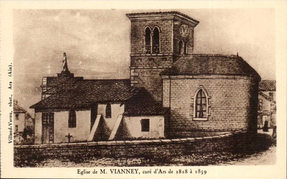 Kirche von M. VIANNEY, Pfarrer von Ars — Villand-Vernu (Ain) - Vorderseite
