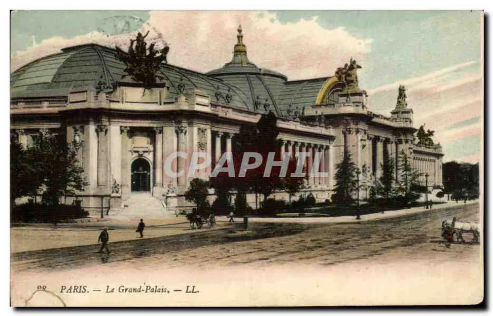 PARIS — O Grande Palácio — LL. - Frente