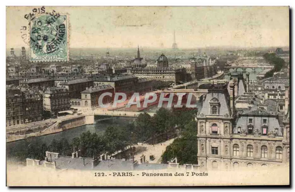 PARIS - Panorama dos 7 Pontos — n°122 - Frente