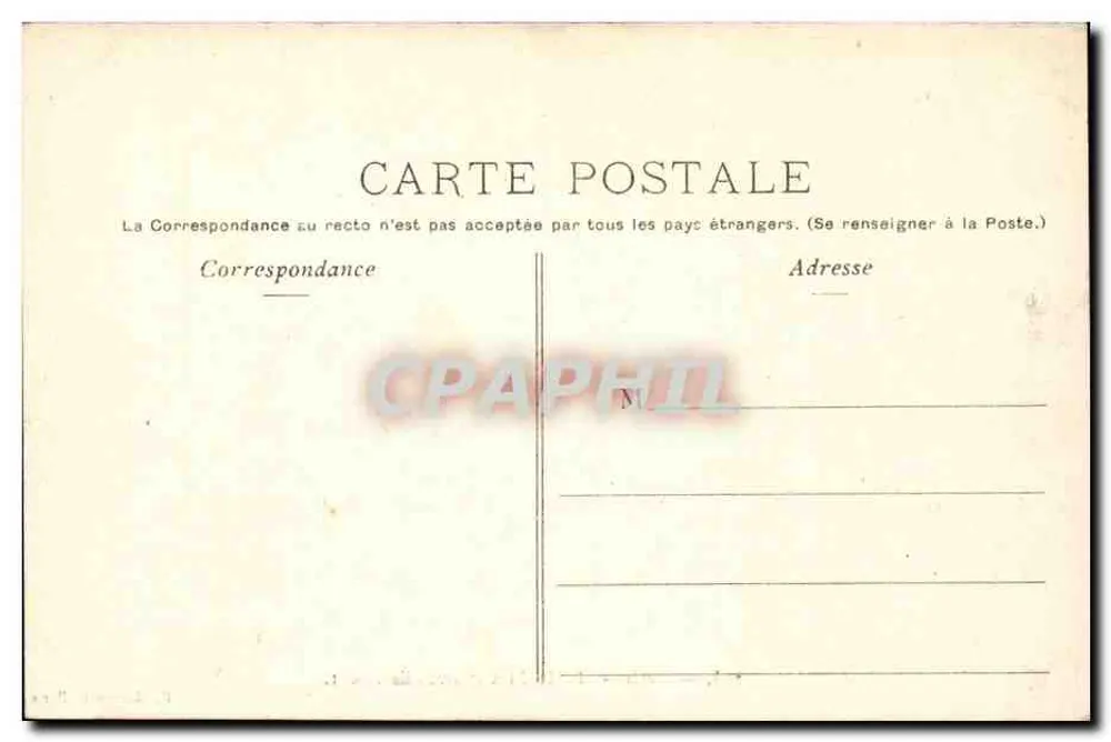 Mairie van het XIIe arrondissement — Parijs — P. Marmuse, Parijs, nr. 246 - Achterkant