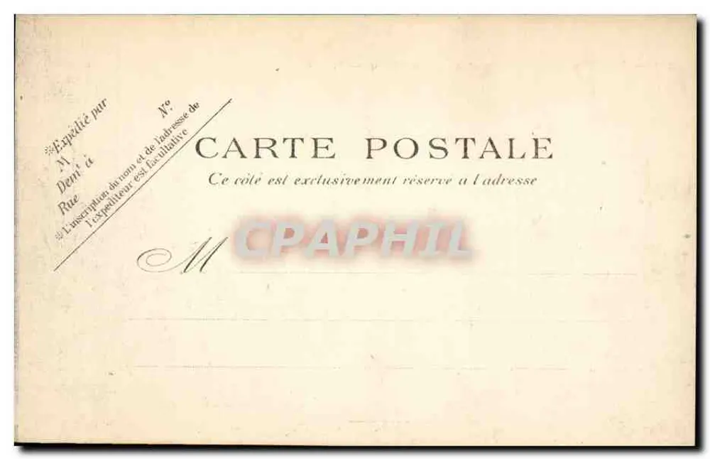 Paryż — Mairie 5. Arrondissement — P. P. C. Paris - Rewers