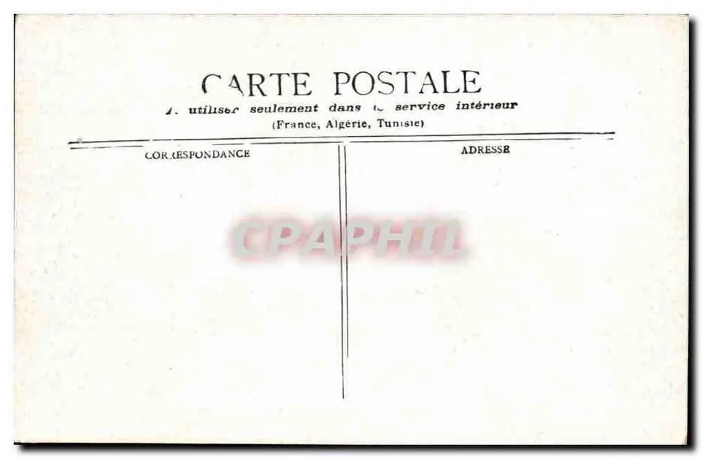Paris - Boulevard & Porta Saint-Denis — editor não identificado, número de série não visível - Verso