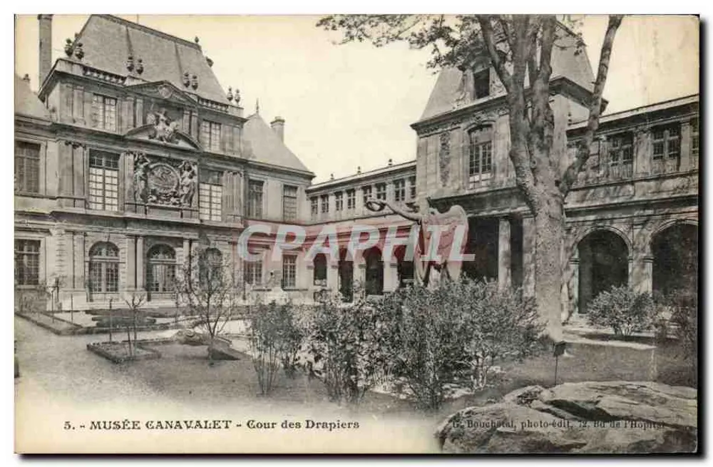 Museu Canaveral — Cour dos Tecelões — G. Bouché, fotógrafo-editor, 12, Rue de l'Hôpital - Frente