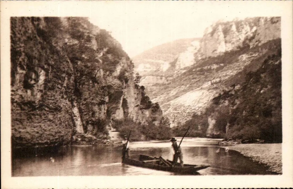 Gorges do Tarn — Saída — 261. Imp. François, Limois - Frente