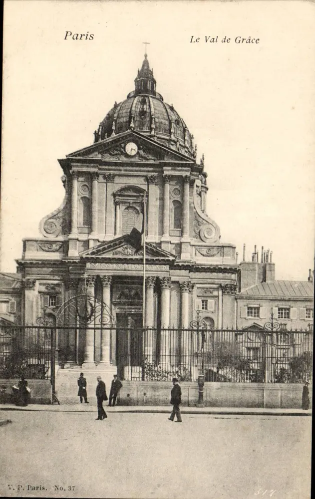 Paris — O Val de Grâce — V.P. Paris No. 37 - Frente