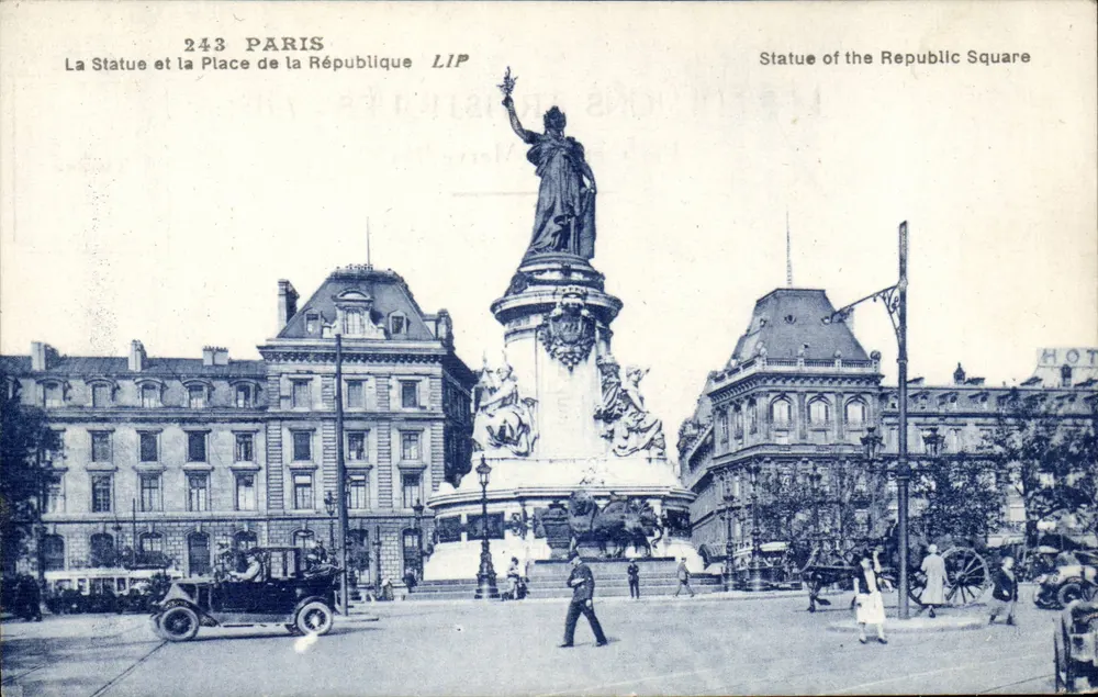 Estátua da República — Praça da República — LIP n°243 - Frente