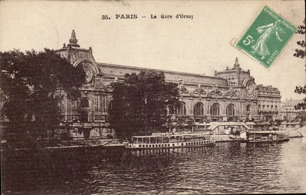 Paris — A Estação de Orsay — editor IPM, n°35 - Frente