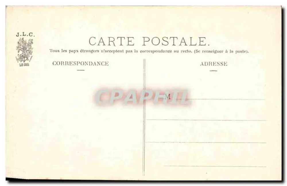 Paris — As Chiméras de Notre-Dame — J. L. C. - Verso